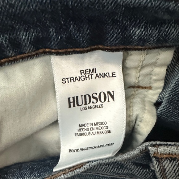 Hudson sz 26 Jeans Women's Blue Straight Leg Jeans - Picture 7 of 7